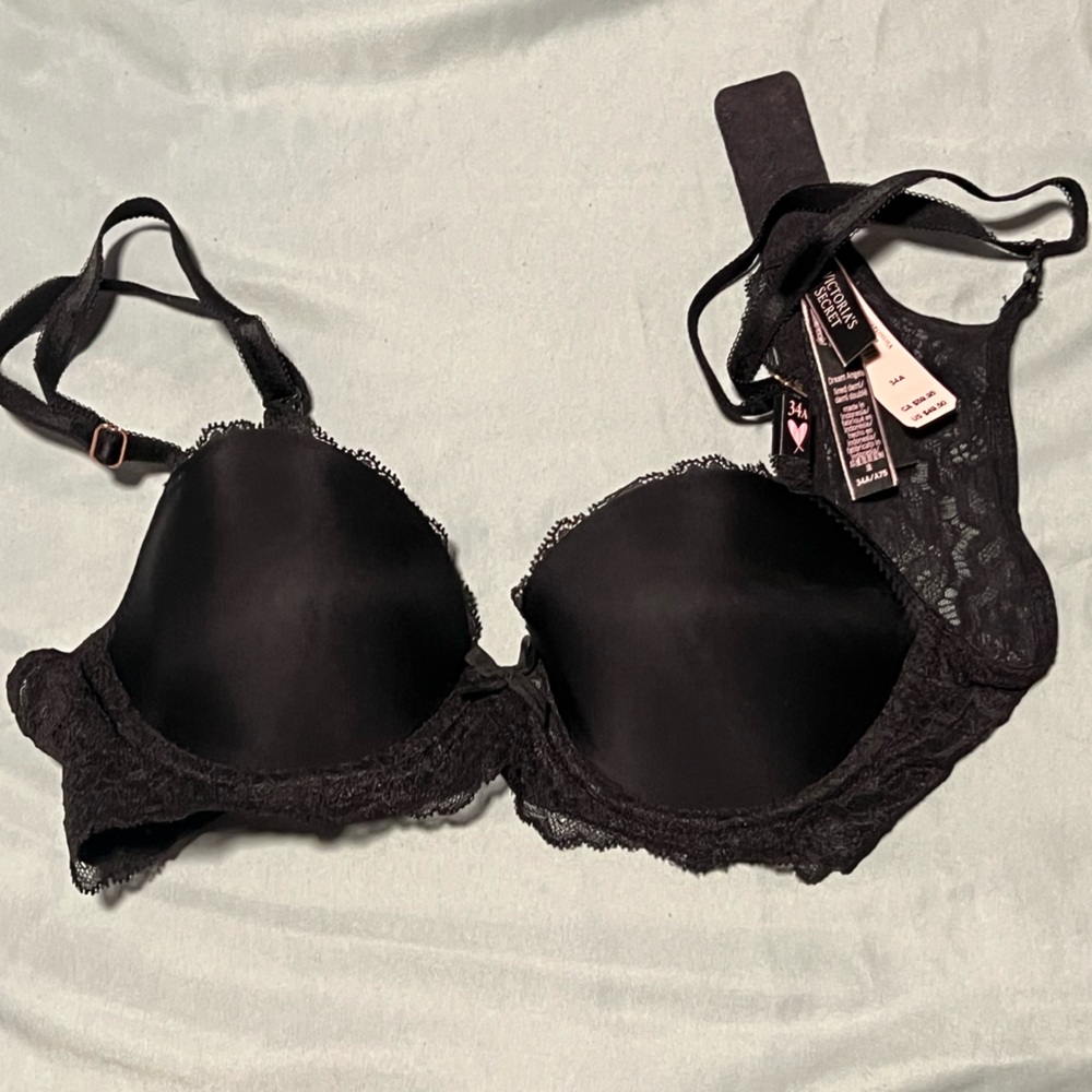 Black Lace Underwire Bra